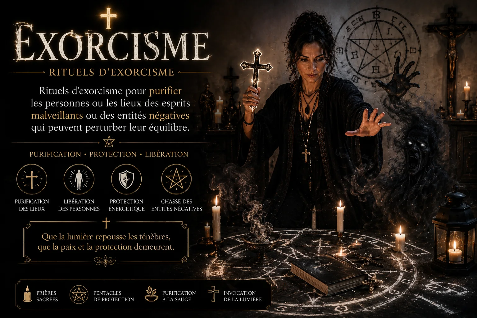 Rituel d’exorcisme et purification